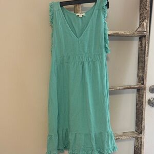 Umgee women’s Sleeveless Teal Dress
